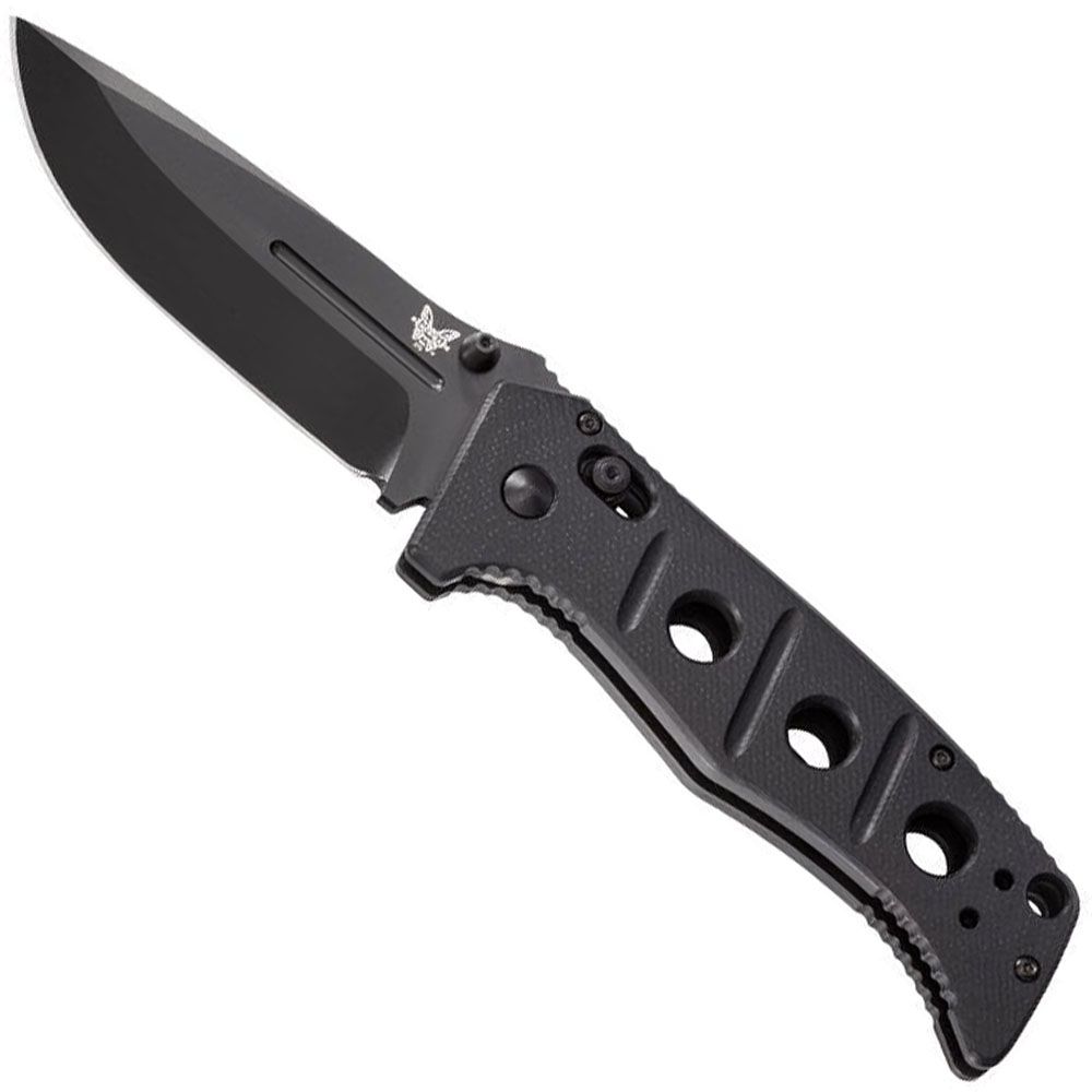 Benchmade Sibert Adamas 275 DropPoint Blade Folding Knife Mrknife