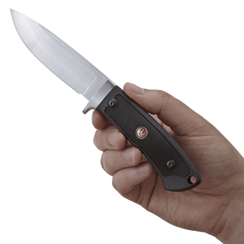 CRKT Ruger Accurate Fixed Plain Blade Knife Mrknife