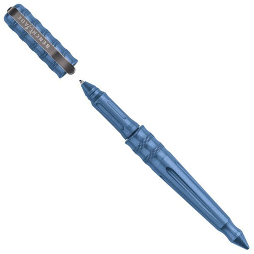 Benchmade Titanium Tactical Pen, Blue Ink