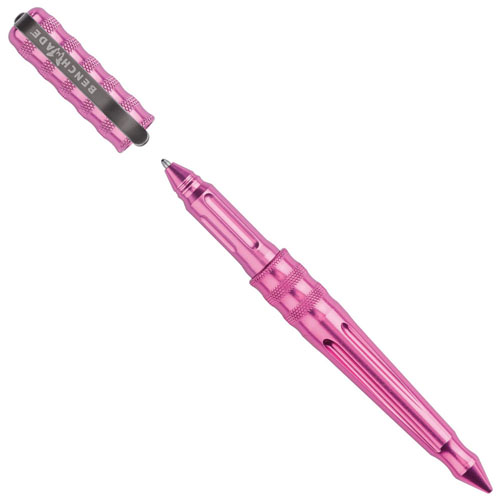 Benchmade Aluminum Tactical Pen Pink, Black Ink