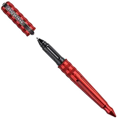 Benchmade Aluminum Tactical Pen Red, Black Ink