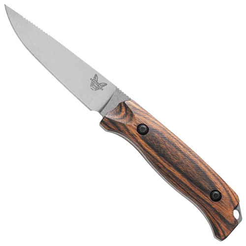 Benchmade Hunt Saddle Mountain Dymondwood Fixed Blade Knife