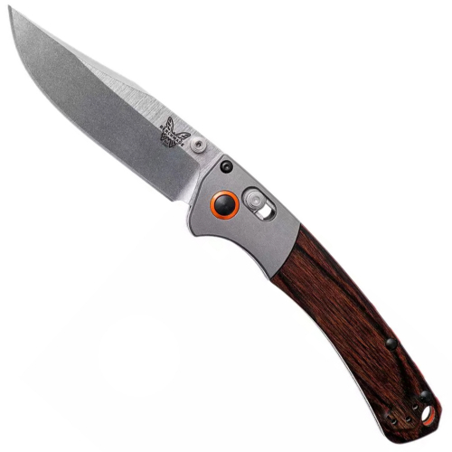 Benchmade 15085-2 Mini Crooked River Plain Edge Blade Folding Knife