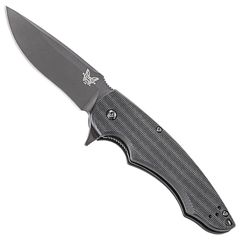 Benchmade Precinct Folder G10 Knife, Black