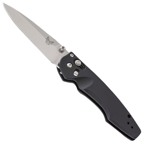 Benchmade Emissary 470-1 Black Aluminum Handle Folding Knife