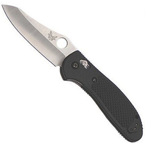 Benchmade Mini-Griptilian Plain Blade Pink Folding Knife