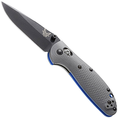 Benchmade Mini Griptilian Drop Point Knife, Black