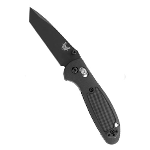 Benchmade Mini Griptilian Tanto Black Folding Knife