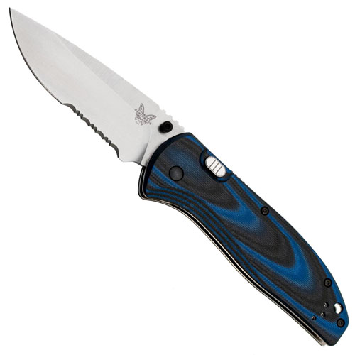 Benchmade APB Assisted Satin Combo Folding Knife