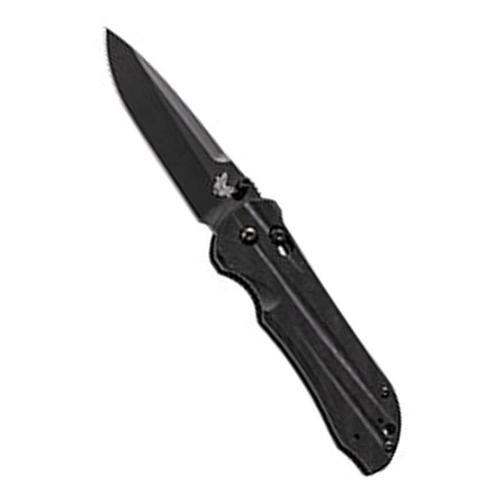 Benchmade AXIS Stryker 3.57 Inch Black Plain Edge Folding Knife