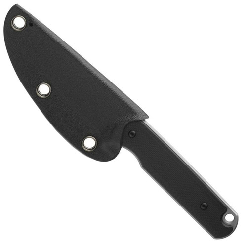 Ferrum Forge Knife Works Lackey Fixed Blade Black