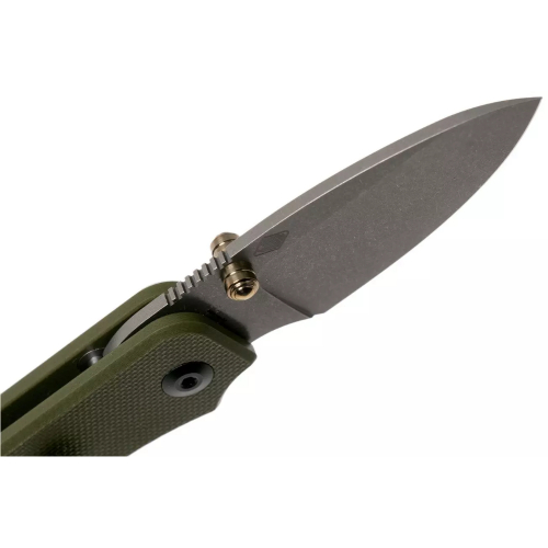 Explore the Baby Banter Folding Knife with a sleek black G10 handle and a sharp gray blade. Compact and reliable, it's the ideal companion for your everyday carry needs. Order now!