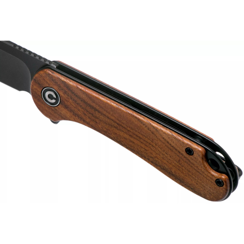 Experience the fusion of craftsmanship and utility with the Civivi Folding Pocket Knife, adorned with a wood handle. Find yours at Mrknife.com for a touch of sophistication in your everyday carry.