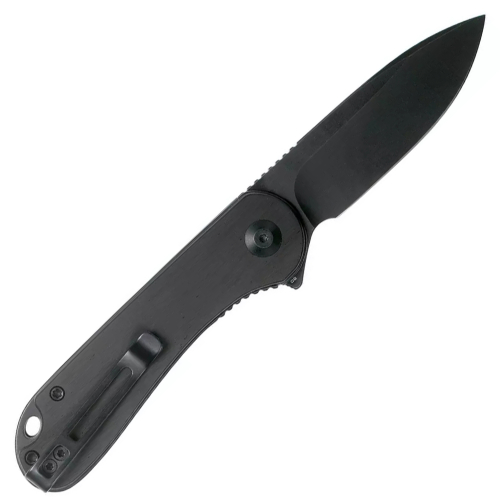 Elementum D2 Folding Knife - Ebony Wood Handle