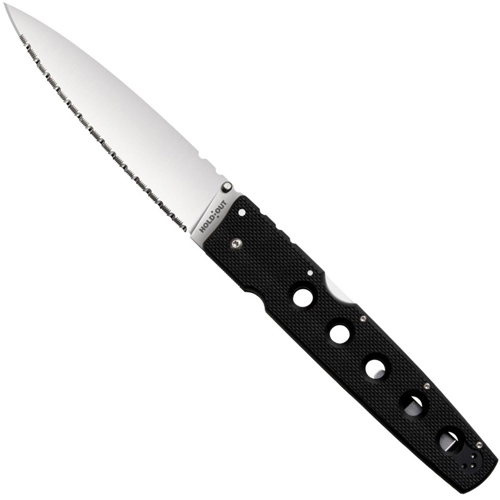 Cold Steel Hold Out I Black G10 Handle Folding Knife