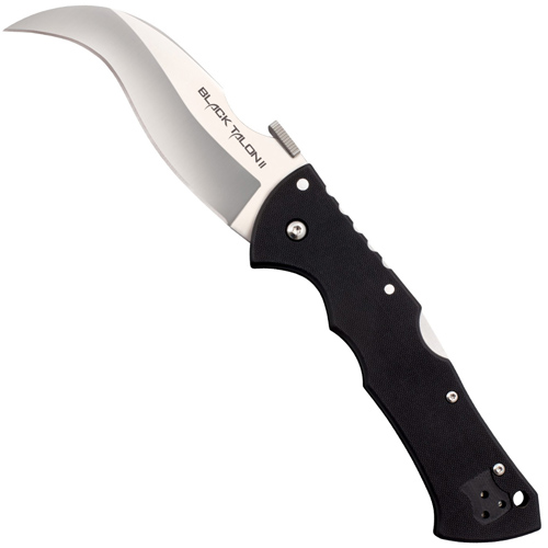 Cold Steel Talon II G-10 Black Folding Blade Knife