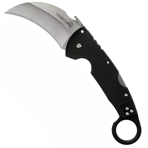 Cold Steel Tiger Claw Plain Edge Blade Folding Knife