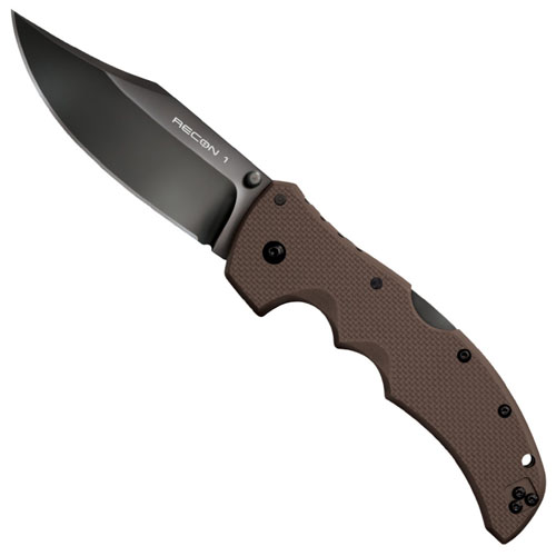 Cold Steel Recon 1 Clip Point Folder - Dark Earth