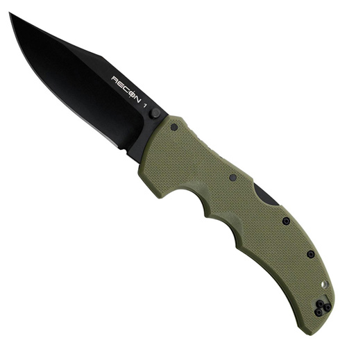 Recon 1 Clip 4 Inch DLC Coating Folding Blade Knife