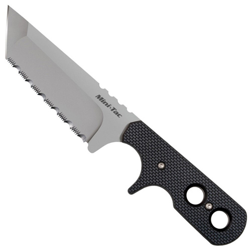 Cold Steel Mini Tac Tanto Serrated with Faux G-10