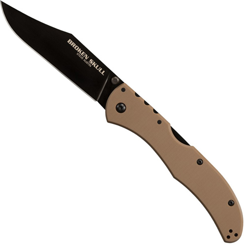 Cold Steel Broken Skull II Folding Knife - Tan
