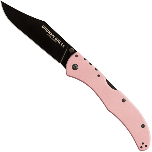 Cold Steel Broken Skull VI Folding Knife - Pink