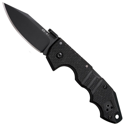 Mini AK-47 AUS 8A Steel 3mm Thick Folding Blade Knife