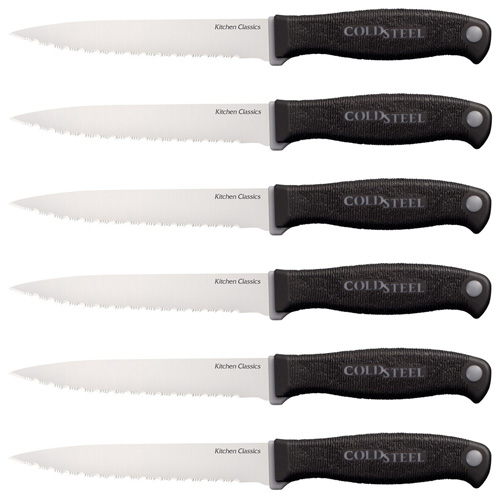 Cold Steel Kitchen Classics Six Steak Knife Set