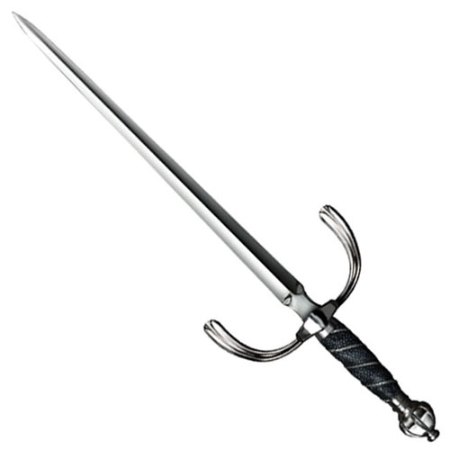 Companion Ribbed Shell Rapier Dagger - 88CHD