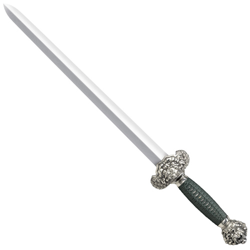 Cold Steel Jade Lion Damascus Blade Dagger