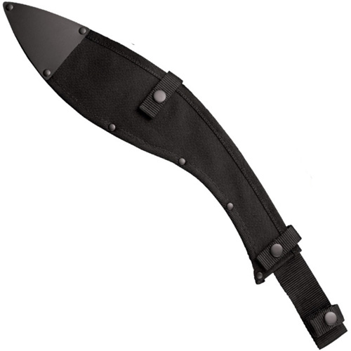 Cold Steel Kukri Plus Black Machete with Sheath