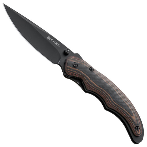 CRKT Endorser OutBurst Assisted Opening Drop Point Folding Knife