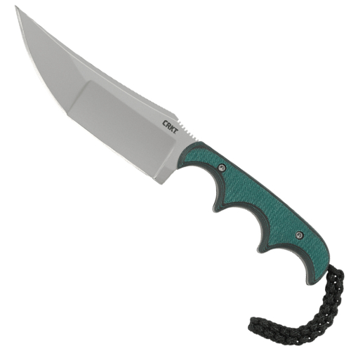 Minimalist Katana Fixed Lightweight Knife - Green Resin        