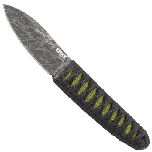 CRKT Akari Cord-Wrapped Handle Fixed Blade Knife