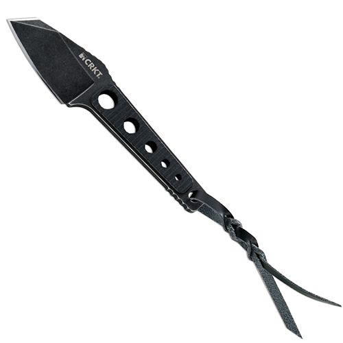 CRKT No Bother Plain Edge Neck Fixed Blade Knife