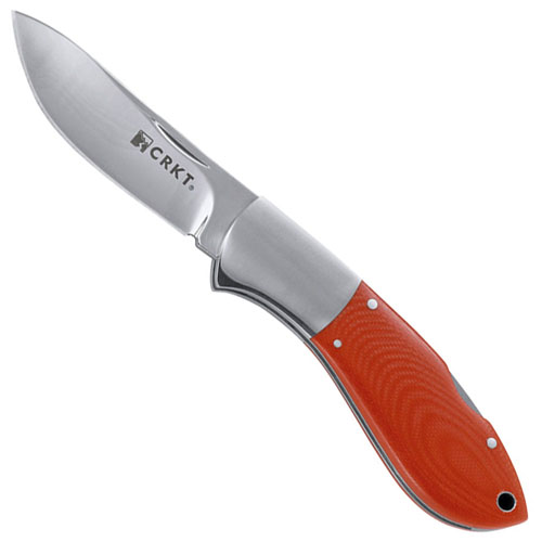 CRKT Kommer 2-Shot Folder Orange Handle