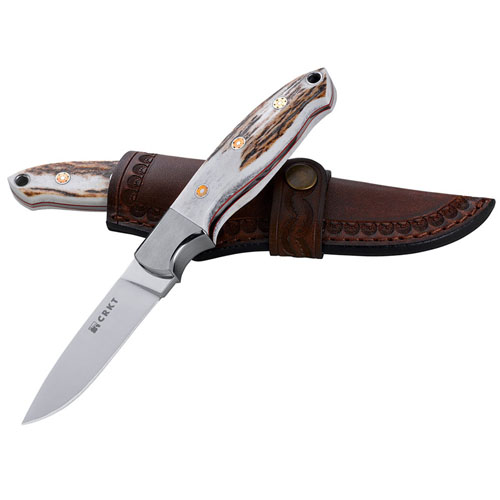 Brow Tine Fixed Blade Hunter Knife