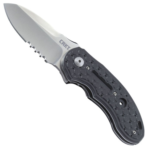 CRKT Ikoma No Time Off Folding Knife - Veff Serration