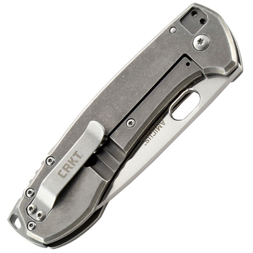 CRKT Amicus Outdoor Drop Point Knife Serrated