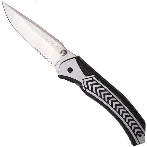 CRKT Lift Off Half Serrated Folding Knife