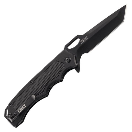 CRKT Septimo Black Oxide Finish Blade Folding Knife