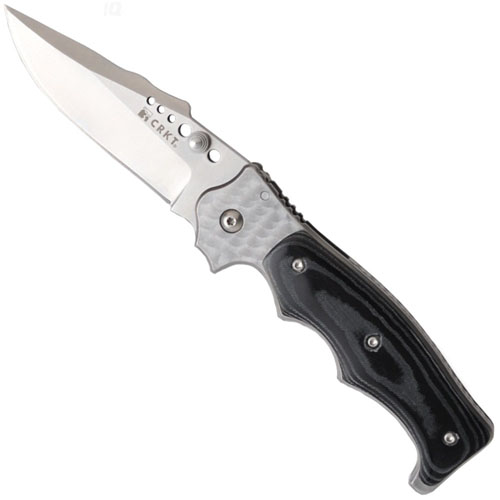 CRKT Crawford Natural 2 Micarta Handle Folding Knife