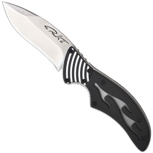 CRKT Fulcrum Flame Drop Point Blade Folding Knife