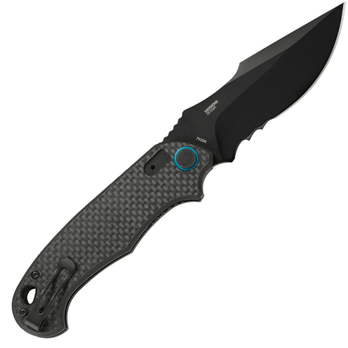 P.S.D. Folding Knife - Carbon Fiber w G10 Base