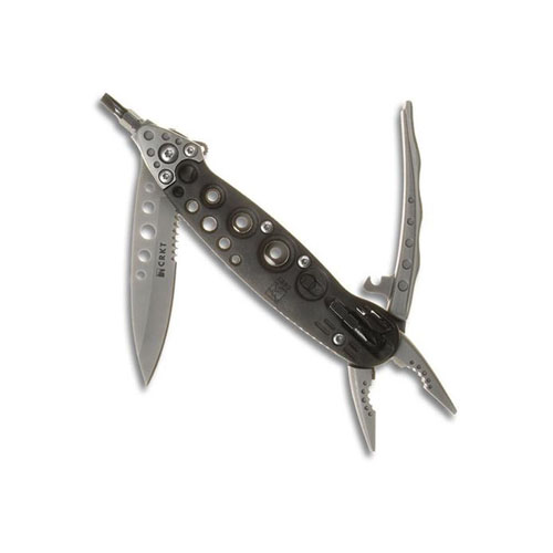 CRKT Black Handle Bead-Blast Finish Multitool