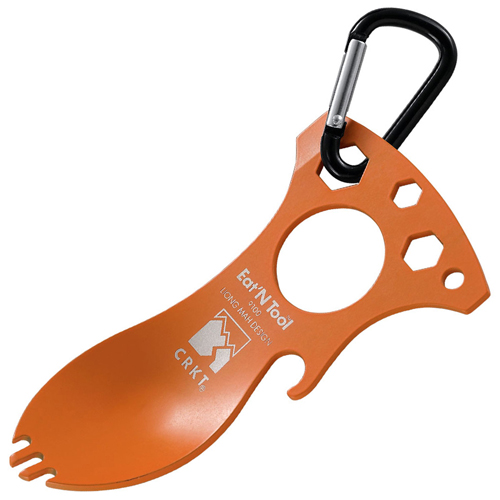 CRKT Eat N Tool Tangerine Keychain Multitool
