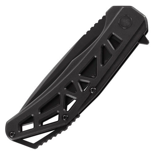 CRKT Gusset Folder Black Triple Point Serrations