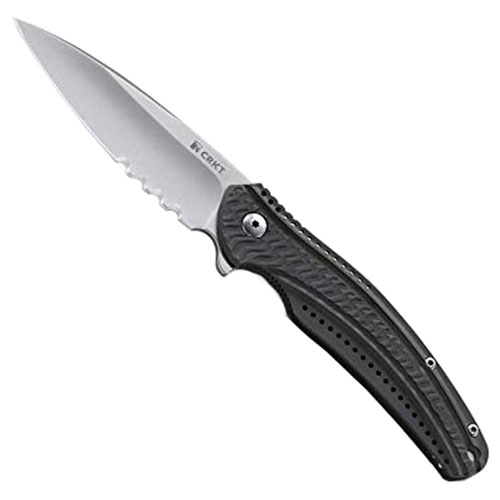 CRKT Ripple Acuto 440 Steel Folding Blade Knife