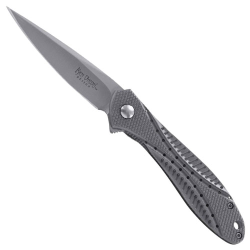 CRKT Eros Satin Plain Edge EDC Folding Knife