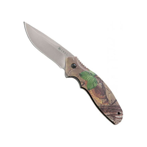 CRKT Onion Shenanigan Camo Plain Folding Knife